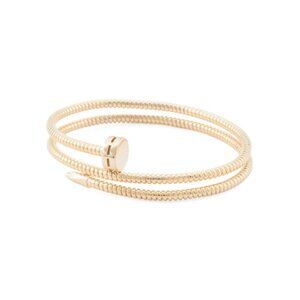 MIA FIORE Gold Made In Italy 18kt Gold Plated Multi-row Wrap Bracelet